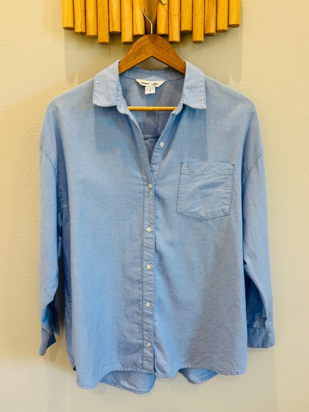 Light Blue Women’s Button-Down Shirt - The Boyfriend Shirt